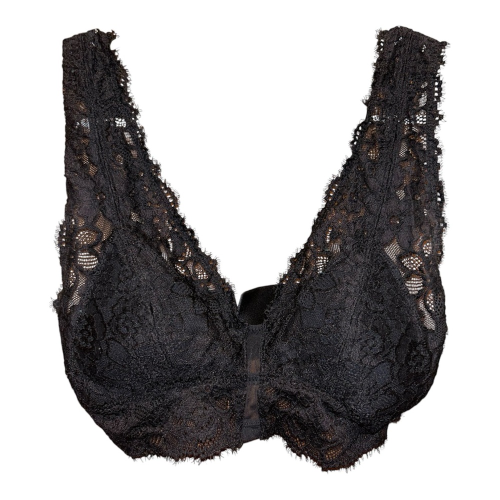 Aerie Black Lace Bra